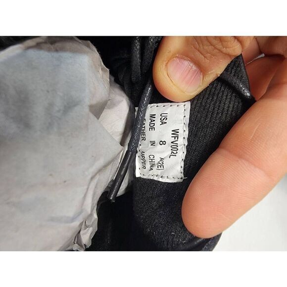 Propet Womens Delaney Zip Lace Up Leather Ankle Boots Black Size 8 - Picture 8 of 8